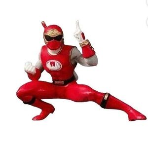 Hallmark Collectible 2003 Red Power Ranger Ornament: Ninja Storm - NWT, Rare!